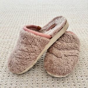 Olukai Pupu Mua Pink Sea Salt Mule Women's Slippers Sz 9
